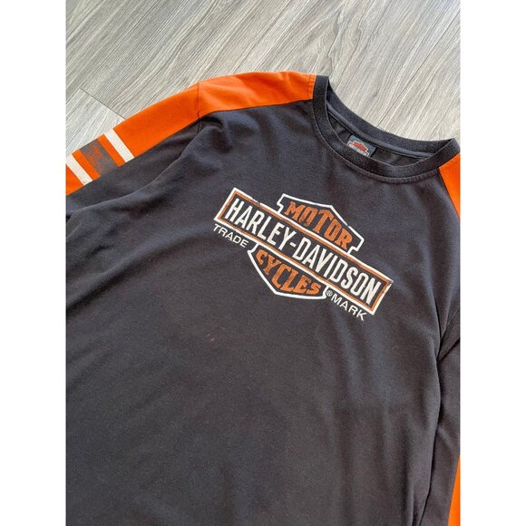 Harley Davidson Big Logo New York City Longsleeve Shirt XL - Picture 5 of 7